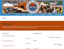 Tablet Screenshot of hualapai-nsn.gov